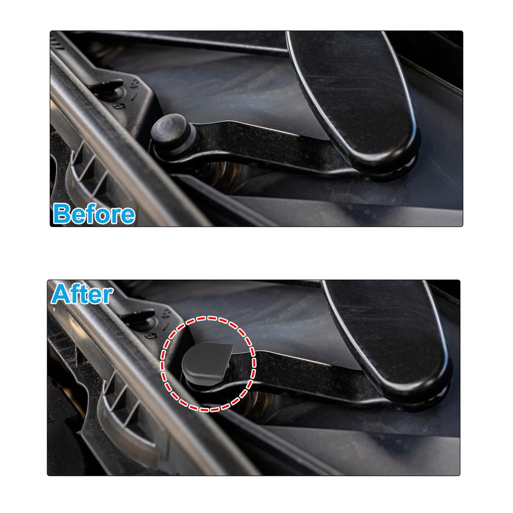 2X Front Windshield Wiper Arm Nut Cover Cap for Toyota Celica (2000–2005)