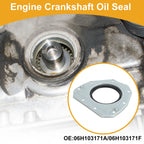 1 Pc Rear Crankshaft Oil Seal for Audi A4 (2008–2016) No. 06H103171A/06H103171F