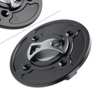CNC Aluminum Titanium Gas Fuel Tank Cap Cover for Ducati Panigale V4/S/R (2018–2021)