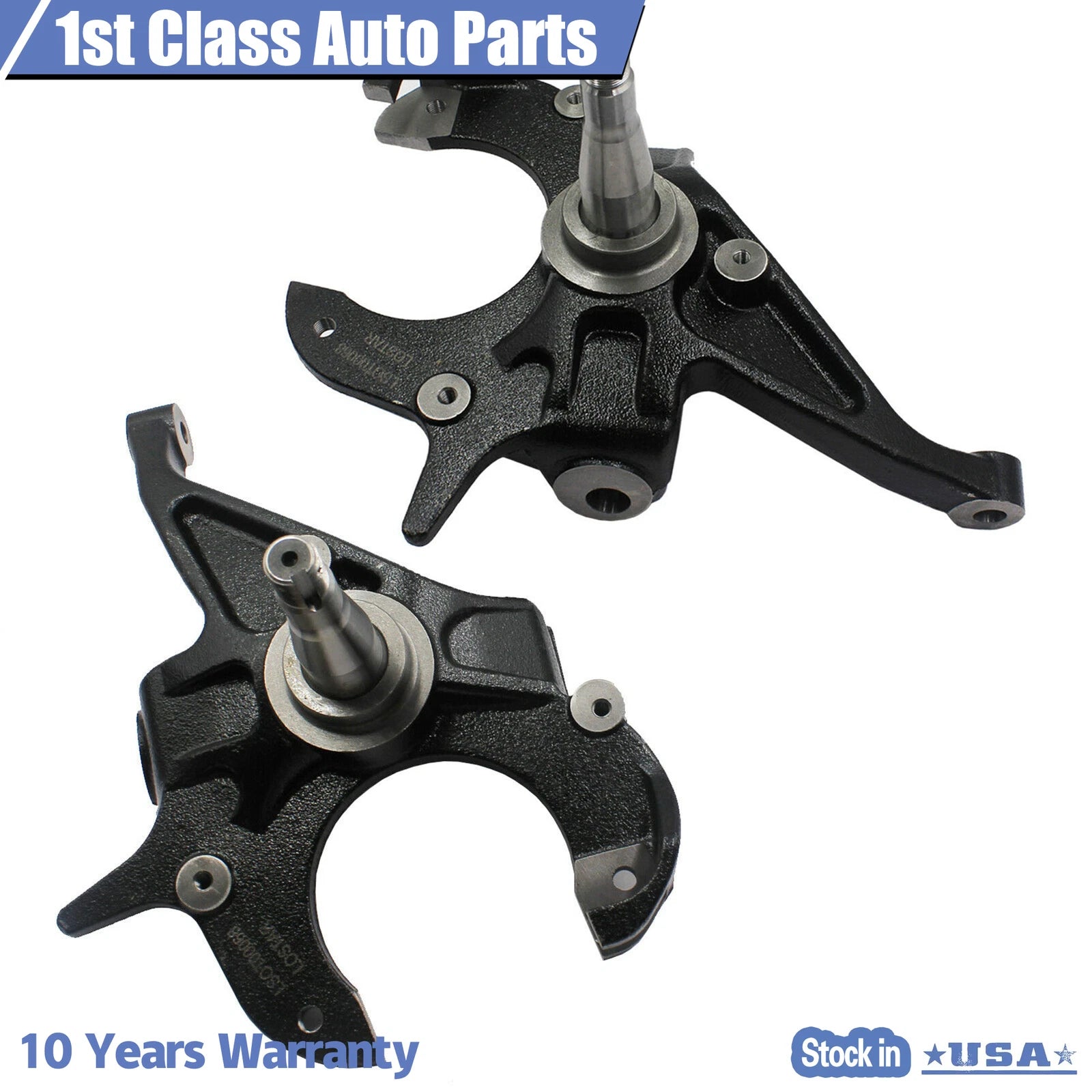 2" Drop Spindle Pair for Chevy S10 / GMC Sonoma Jimmy S15 (1982–2004)