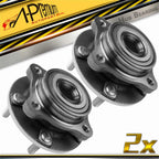 2X Front Wheel Hub & Bearing Assembly for Mitsubishi Lancer (2003–2006)