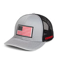 Trucker Cap/Hat for Kenworth KW Trucks (American Flag, Black Mesh)