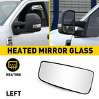 Heated Glass Mirror for Ford F150 (2015–2020) Left Driver Side Replacement