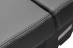 Leather Console Lid Armrest Cover for BMW E63 E64 650 (2003–2010) Gray