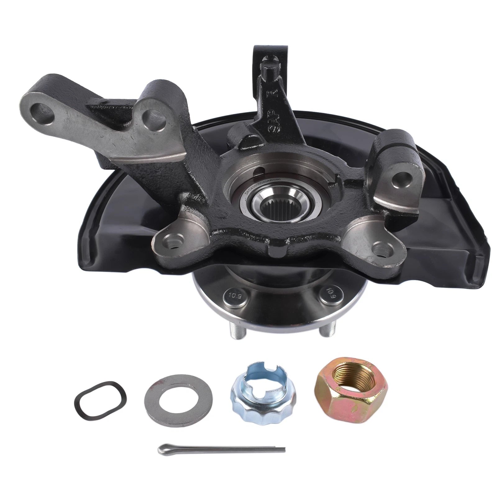 Front Right Steering Knuckle and Wheel Hub Bearing for Jeep Patriot Compass (2007-2017)