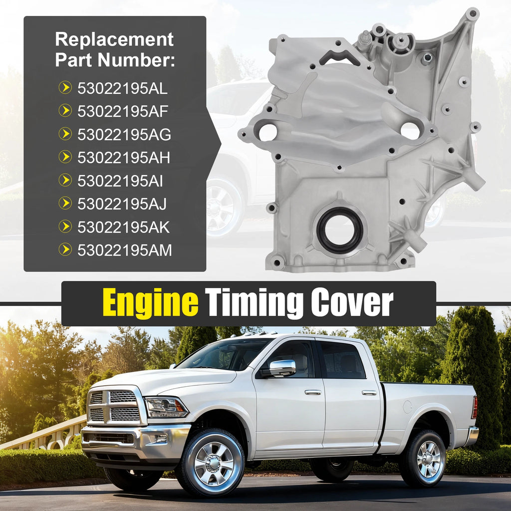 Timing Cover with Seals for 5.7L Engine (2009-2024)