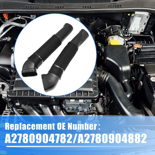 1 Pair Air Intake Hose Tube for Mercedes-Benz CL550 CL63 (2011–2014)
