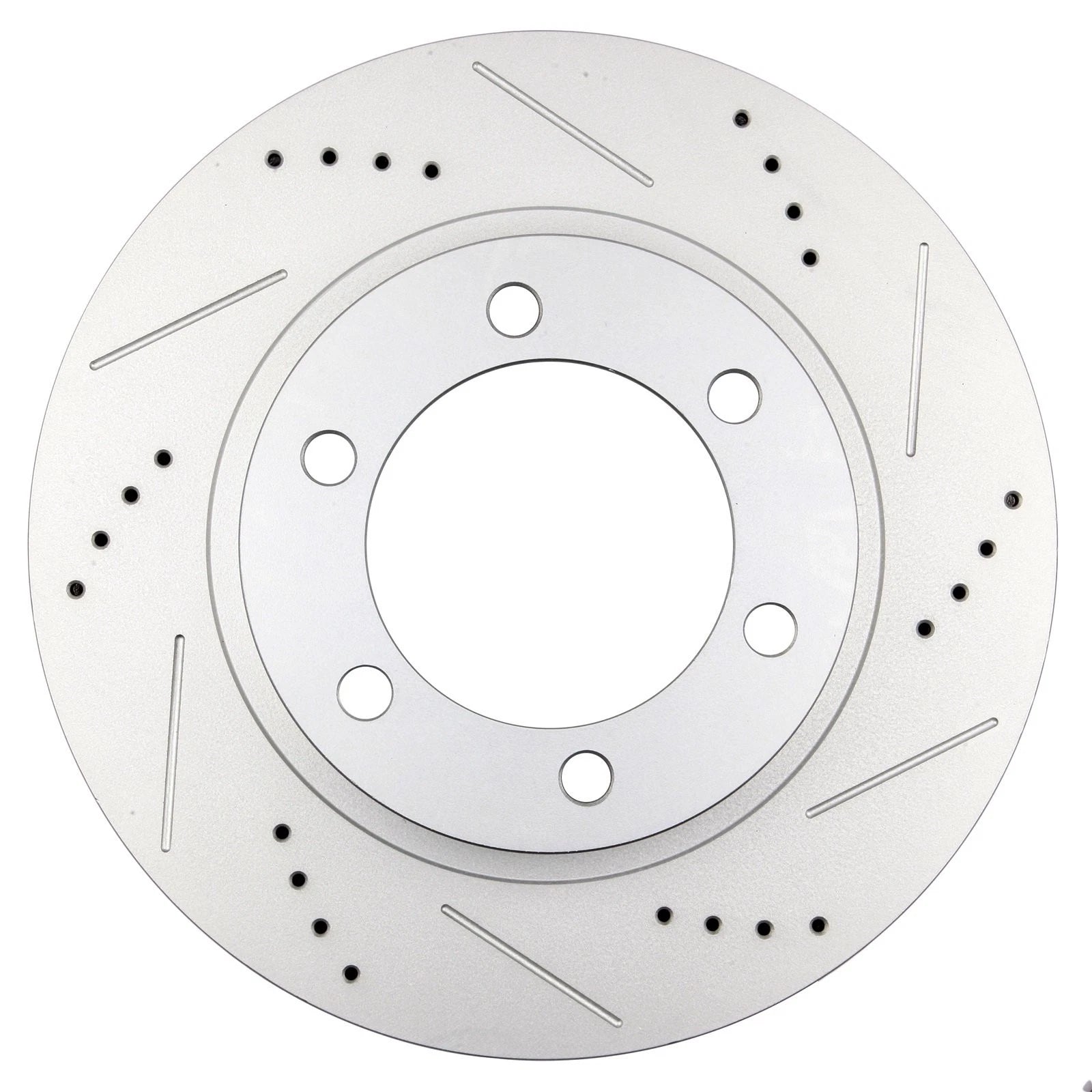 Set of 2 Drilled and Slotted Brake Disc Rotors for Toyota Tacoma 4Runner FJ