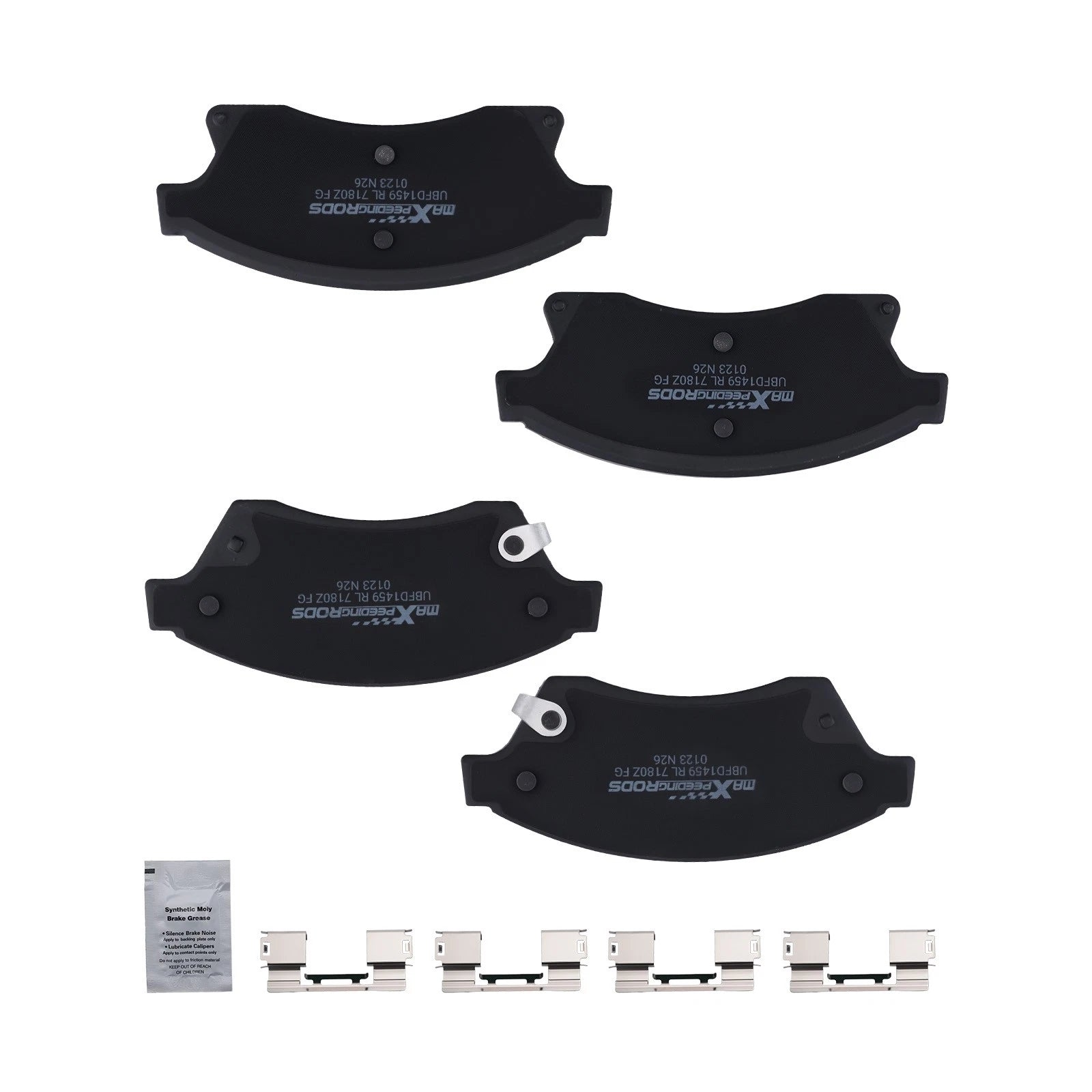 4X Front Ceramic Brake Pads Kit for Chevrolet Cruze (2011–2016)