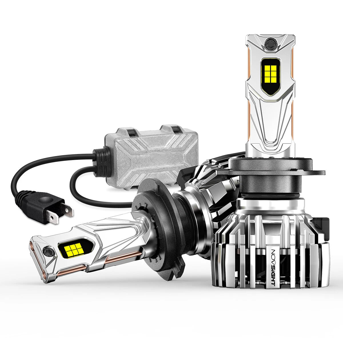 H7 LED Headlight Bulb for NOVSIGHT (6500K, 40000LM, CANBUS, Error Free)