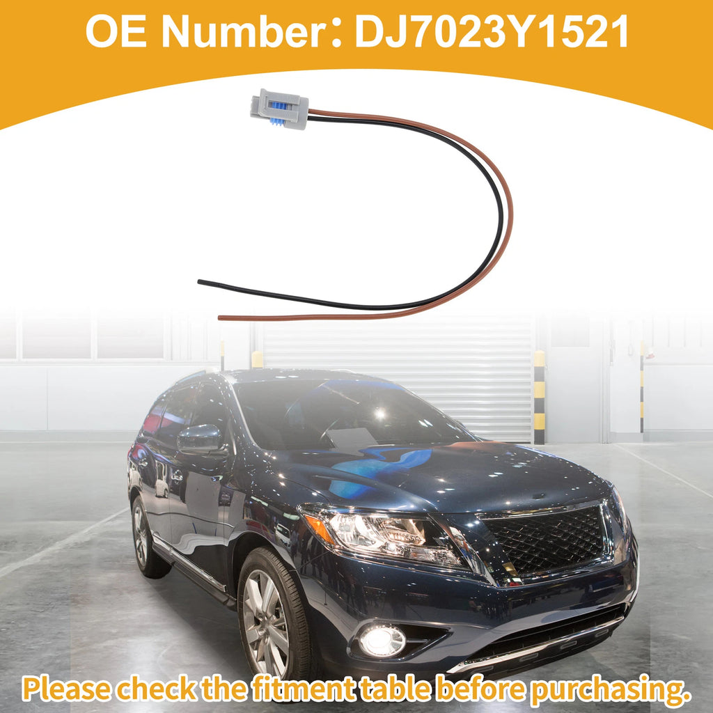 2 Pins Sensor Wiring Harnesses for Chevrolet Express 2500 (2002) No.DJ7023Y1521