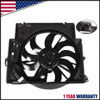 Radiator Cooling Fan Assembly for BMW 335i 335d X1 Z4 (2007–2016) 17427545366