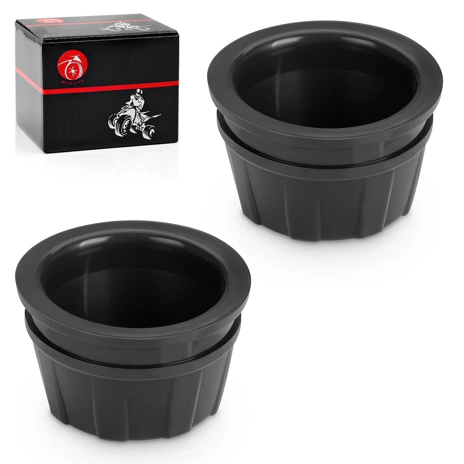 2PCS Front/Rear Wheel Center Cap for Rincon TRX650 TRX680 (2003–2006)