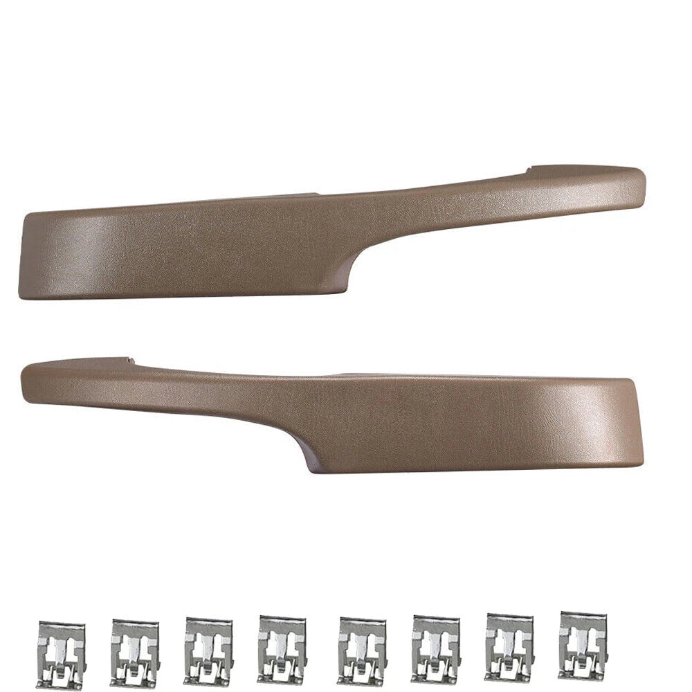 Inside Pull Door Handle Armrest Pair for 2003-2019 GMC Savana (1500-3500)