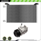 Condenser and Compressor for Chevrolet Silverado 1500 (2003–2005, 2007–2013)