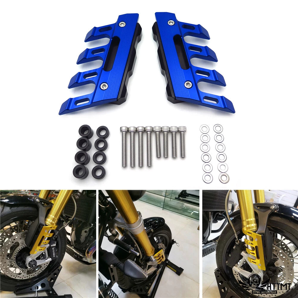 CNC Front Guard Crash Slider Protector for Yamaha MT09 MT10 TMAX530 XMAX300 (2014–2023)