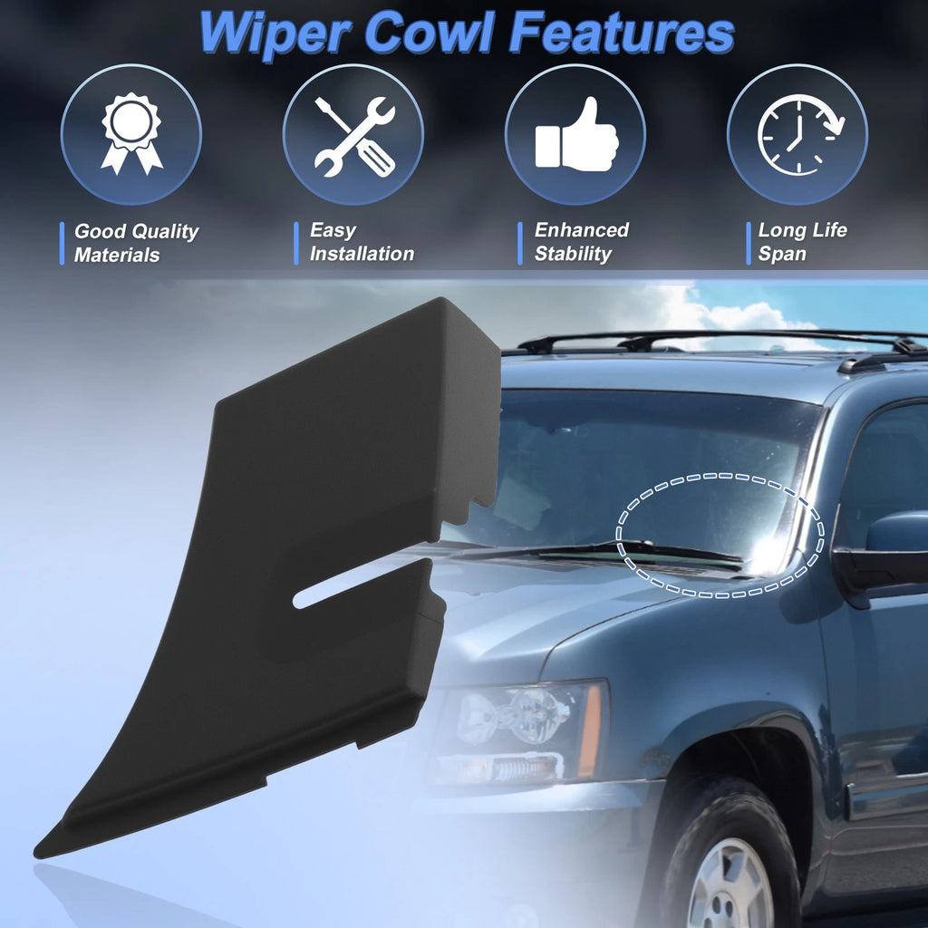 Set of 2 Windshield Cowl Replacements for Chevrolet Avalanche (2007–2014) 25820729