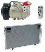 AC Compressor Kit With Condenser for Toyota Highlander 2.4L (2003–2007)