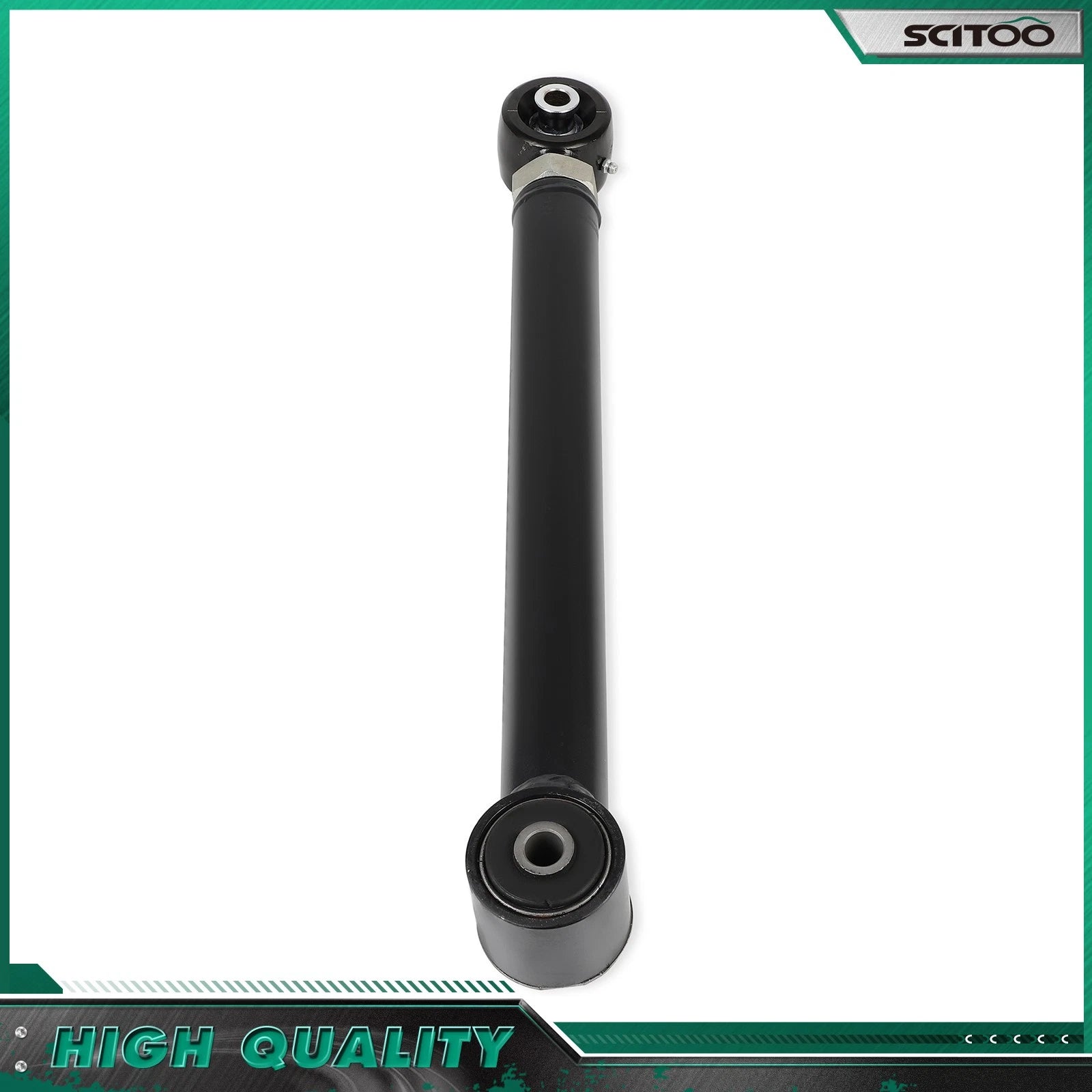 Adjustable Rear Lower Control Arm for Jeep Wrangler (2007–2018) Black