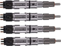 Set of 4 Fuel Injectors 65.10401-7004A for Daewoo Doosan DL06 (Excavator)