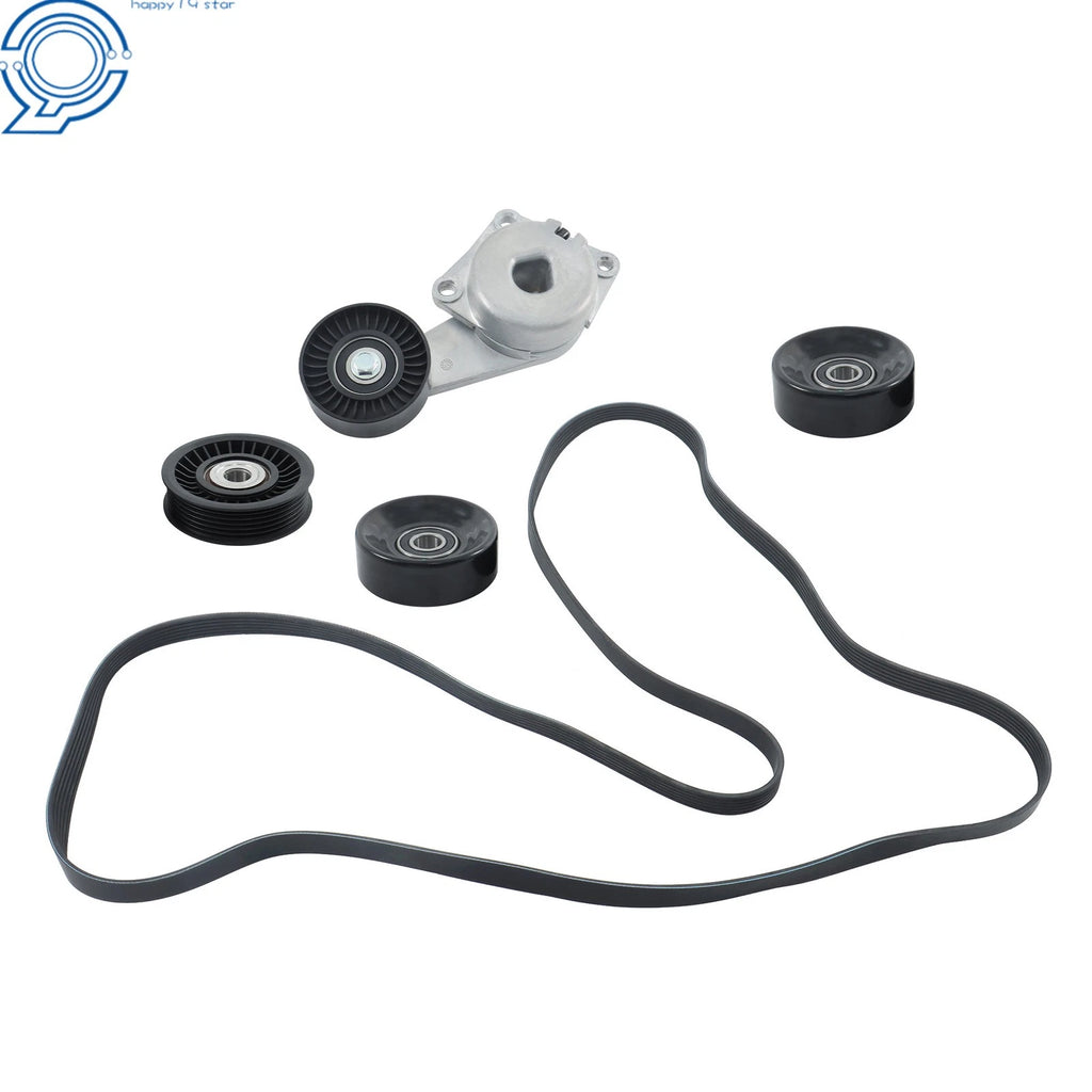 Serpentine Belt Tensioner Pulley Kit for Ford (2005–2014) 90K-38274A