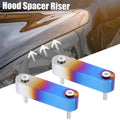 Hood Vent Spacer Riser Kit for Honda Civic CRX, Acura Integra (Multicolor)
