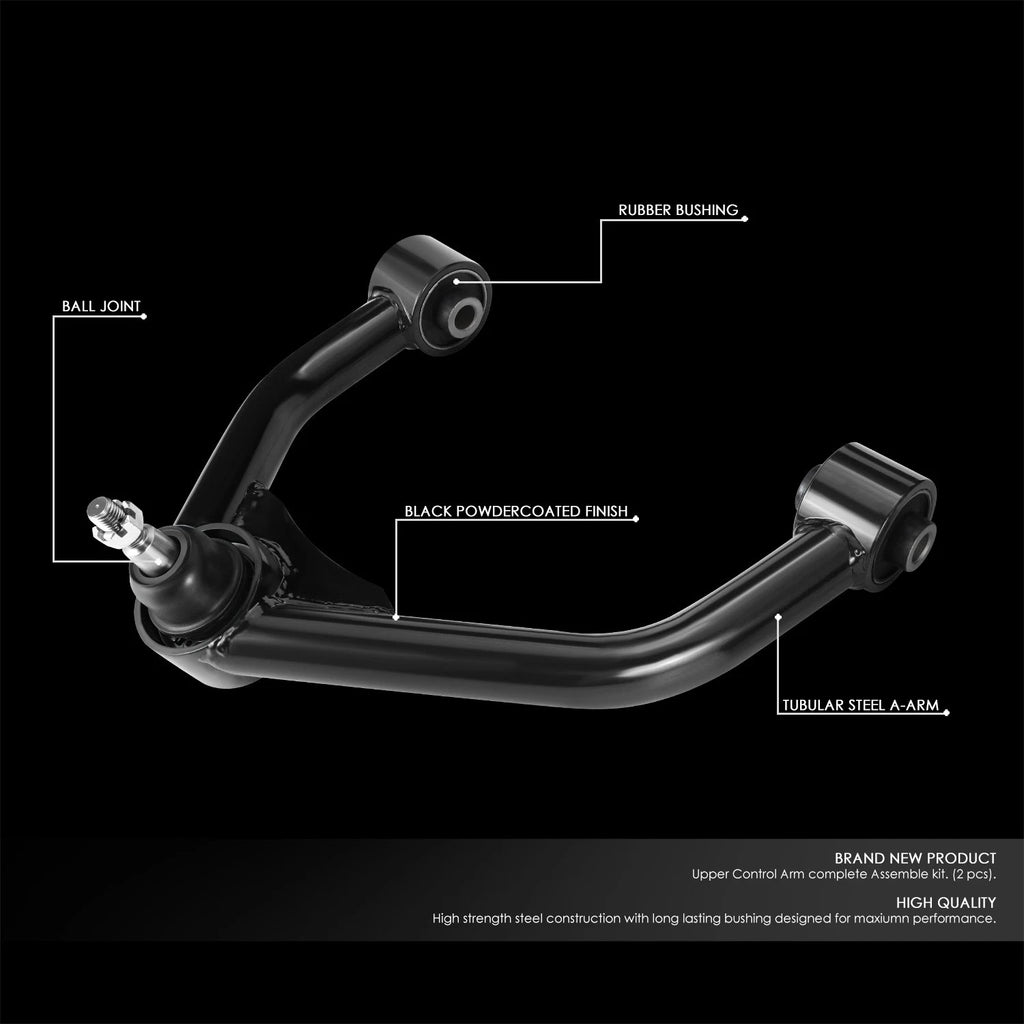 J2 Front Upper Tubular Control Arms for Colorado Canyon (2015–2022)