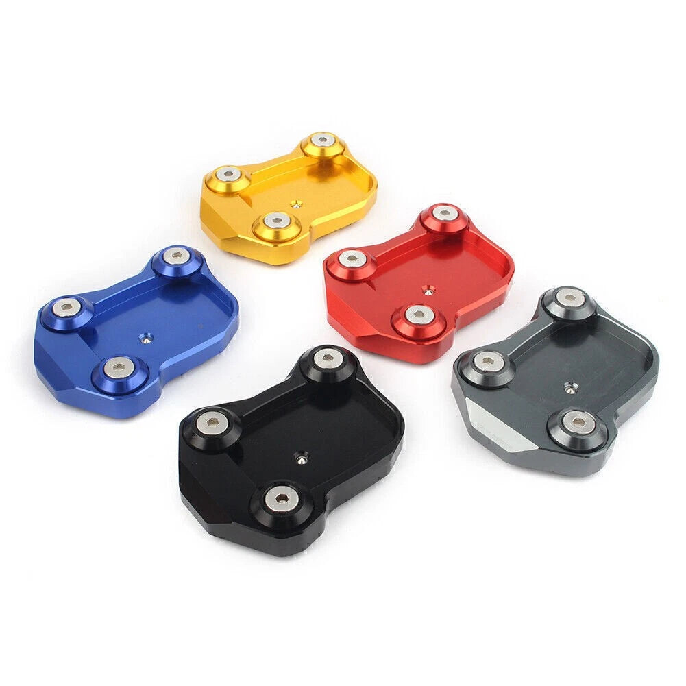 Kickstand Side Stand Extension Plate Pad for Honda CB650F CBR650F (2014–2018) Black
