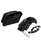 Hard Saddlebags 6x9" Speaker Lids & Rear Fender for Harley Touring (2009–2013)