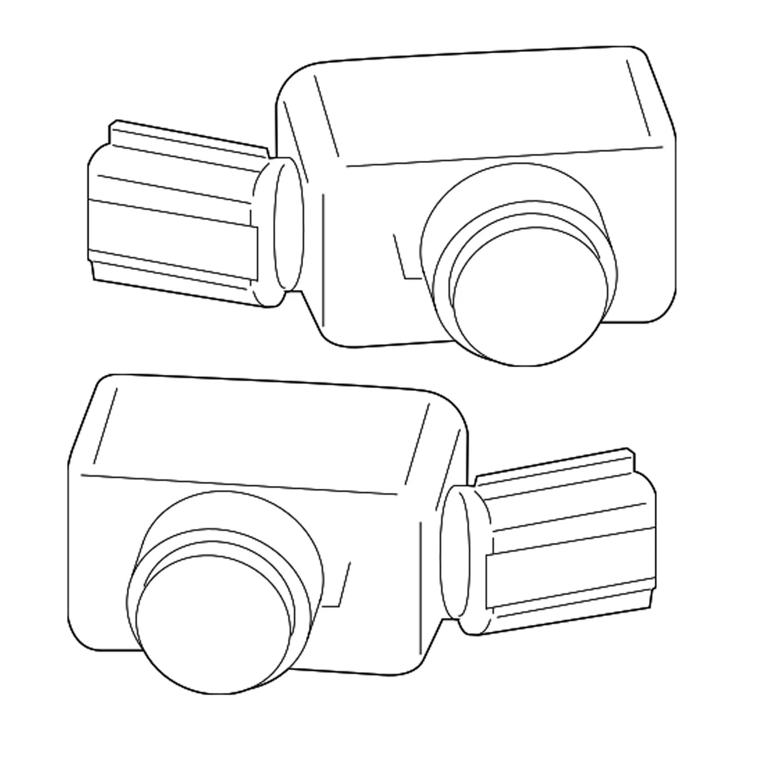 Set of 2 Front Parking Aid Sensors for Lexus Toyota (OEM)