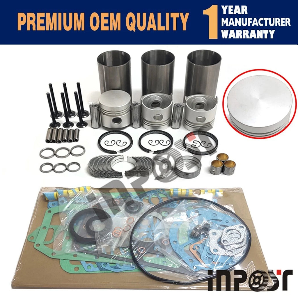 Overhaul Rebuild Kit for Kubota L2050DT L235DT L2350 L235F