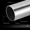 1-7/8" OD Mild Steel 180 Degree U-Bend Exhaust Pipe for Custom Applications
