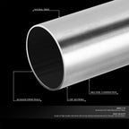1-7/8" OD Mild Steel 180 Degree U-Bend Exhaust Pipe for Custom Applications