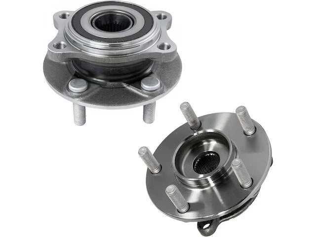 Front Wheel Hub Assembly Set of 2 for Mazda 3 (2014–2018) HJ892VG