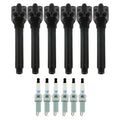 Set of 6 Ignition Coils & NGK Laser Iridium Spark Plugs for 200 Avenger 1500 V6