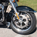 Gloss Black Front Fender for Harley Touring Electra Glide FLHTCU (2014–2025)