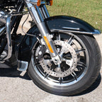 Gloss Black Front Fender for Harley Touring Electra Glide FLHTCU (2014–2025)