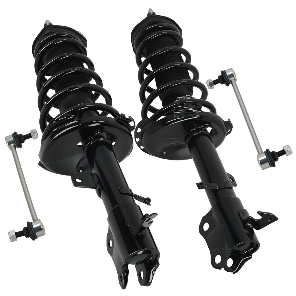Rear Struts w/ Spring Sway Bars for Toyota Highlander RX330 RX350 (2004–2007)
