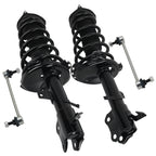 Rear Struts w/ Spring Sway Bars for Toyota Highlander RX330 RX350 (2004–2007)