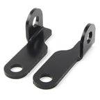 Black Fork Clamp Turn Signal Light Mounts for Harley Motorcycle