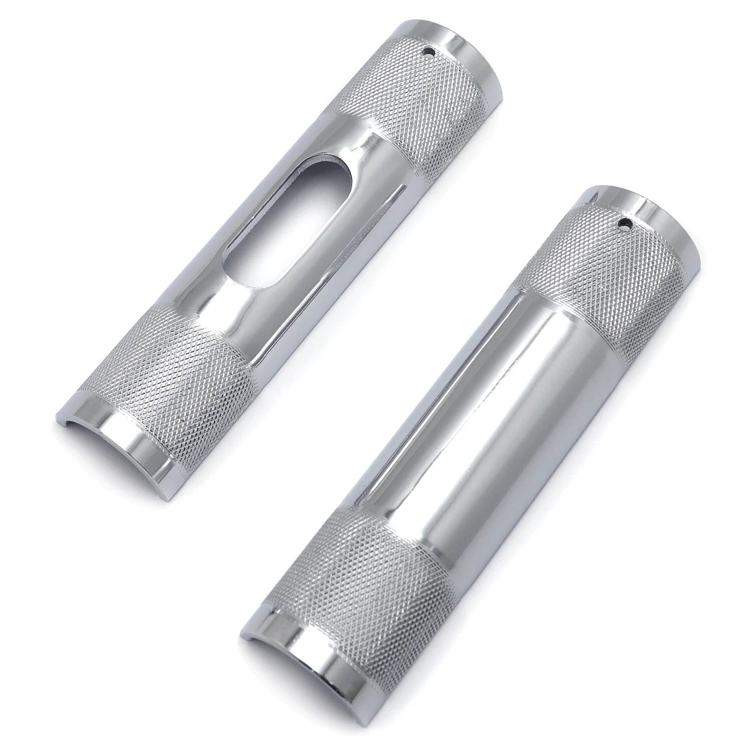 Chrome Handlebar Riser Adapter for Harley (1'' to 1.25", Steel)