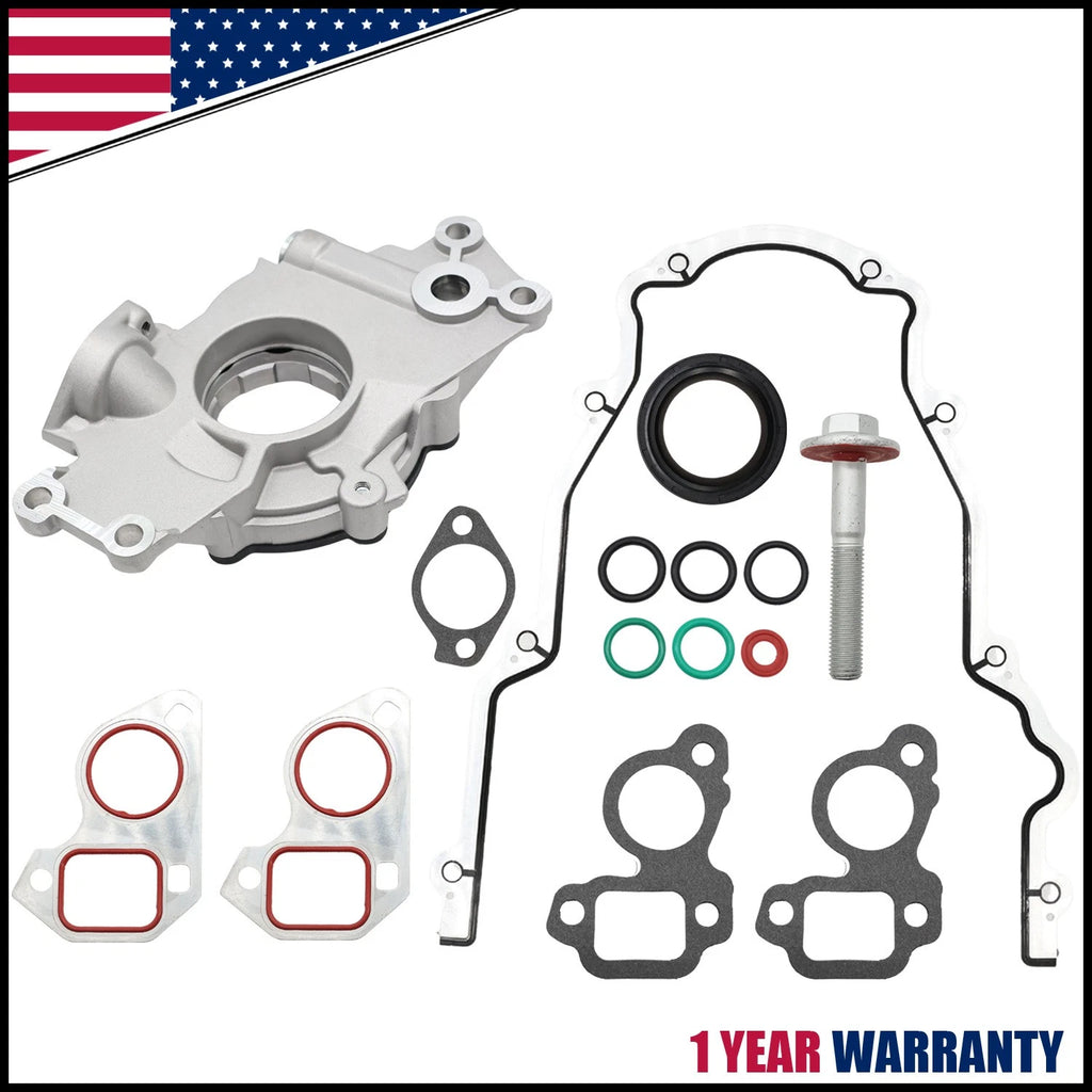LS Oil Pump Kit with Gaskets & Balancer Bolt for GMC 4.8L 5.3L 6.0L (2000–2023)