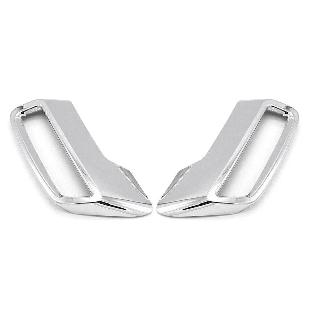 Rear Exhaust Muffler Tail Pipe Cover Trim for Peugeot 3008 5008 (2016-2019)