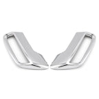Rear Exhaust Muffler Tail Pipe Cover Trim for Peugeot 3008 5008 (2016-2019)