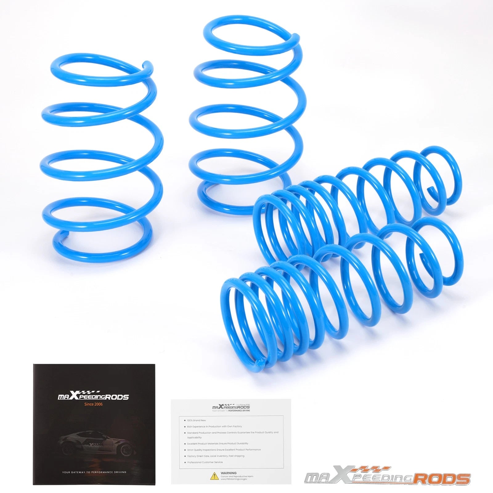 Lowering Springs for Corolla Sedan (2014–2019) - 2" Front & Rear