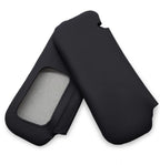 Sunvisors Cover Skin for Toyota Corolla (2009–2013) Black PVC Leather