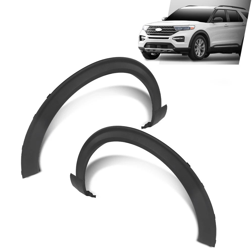 Set of 2 Front Fender Flares for Ford Explorer (2020–2024)