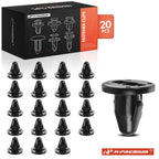 20Pcs Nylon Bumper Cover Grommet Clips for Mitsubishi 