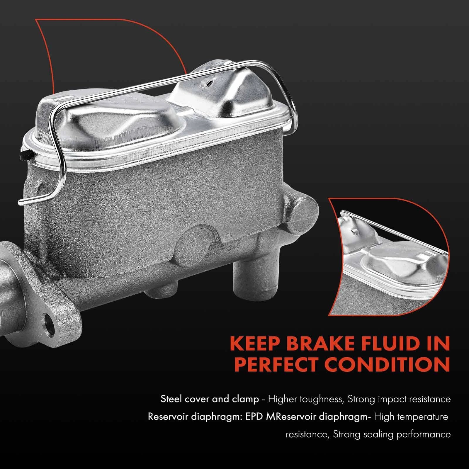 Brake Master Cylinder with Reservoir for Lincoln Continental (1967–1971)