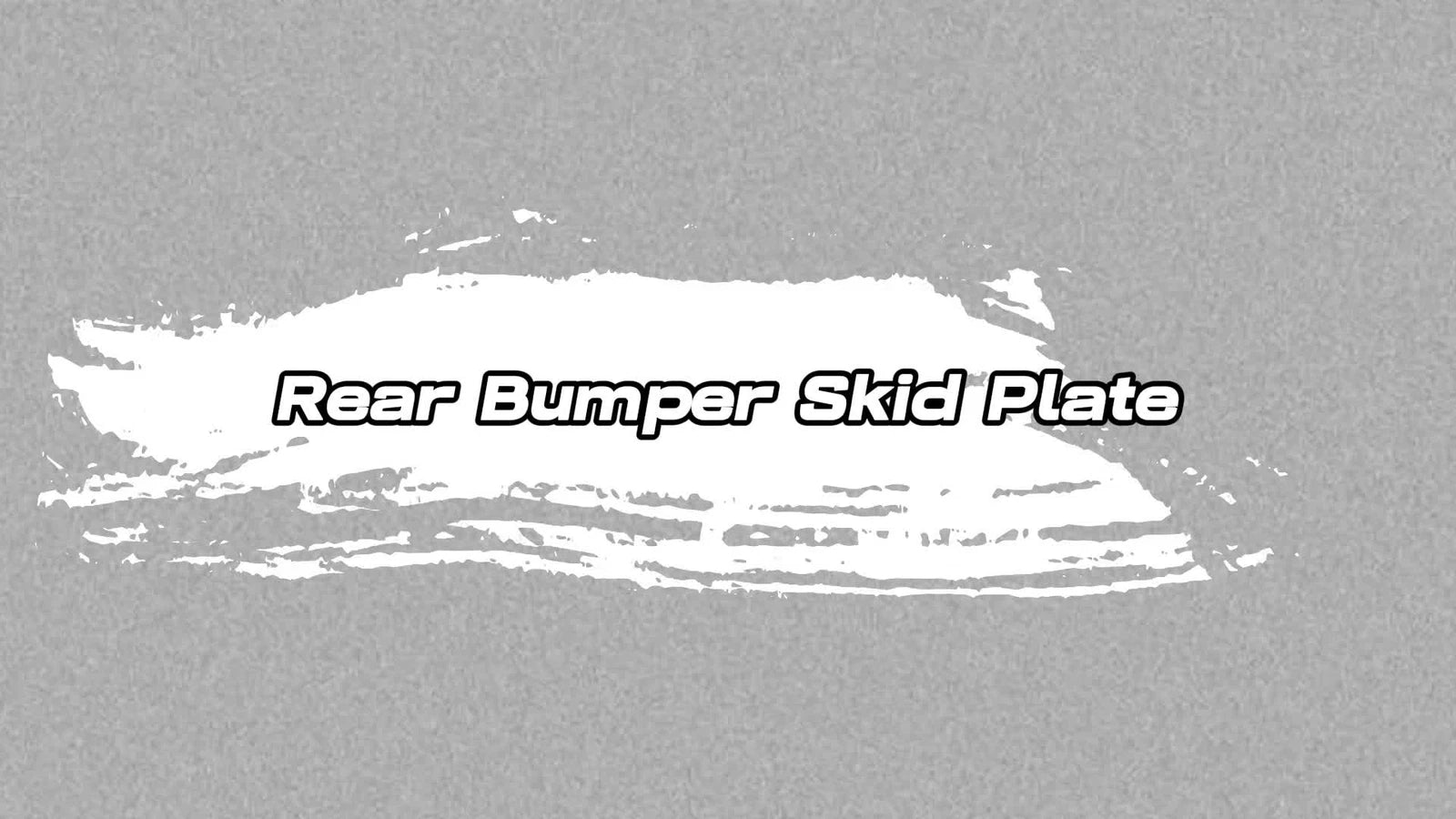 Rear Bumper Tow Hook Cover Skid Plate for Range Rover Sport (2014–2017)